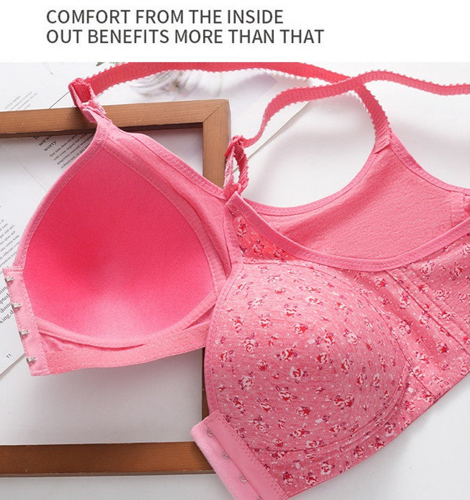 2025 NEW PLUS SIZE BRA WOMEN UNDERWEAR WIRE FREE COMFORT SOFT THIN BREATHABLE