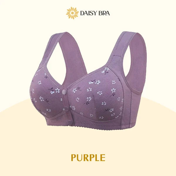 COMFORTABLE  CONVENIENT FRONT BUTTON BRA