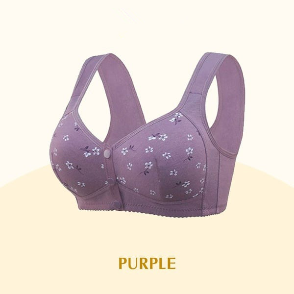Comfortable Convenient Front Button Bra