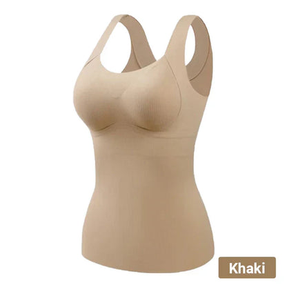 Womens Thermal Tank Tops With Built in Bra