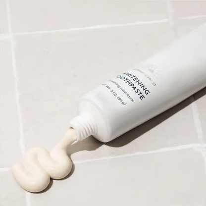 🦷 Fluoride-Free Hydroxyapatite Teeth Whitening Toothpaste with Coconut Oil & Xylitol ❄️