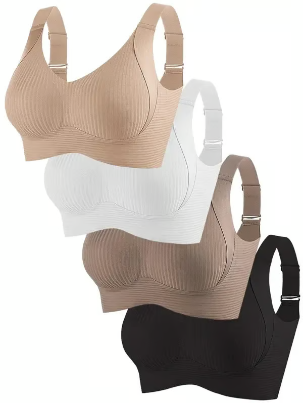 🎁Last Day Buy 1 Get 3 Packs 🔥 Super firming bra | Wire-free push-up bra 👍 No more sagging breasts