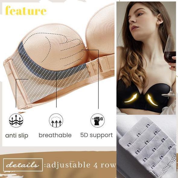 SUMMER SALE INVISIBLE STRAPLESS SUPER PUSH UP BRA