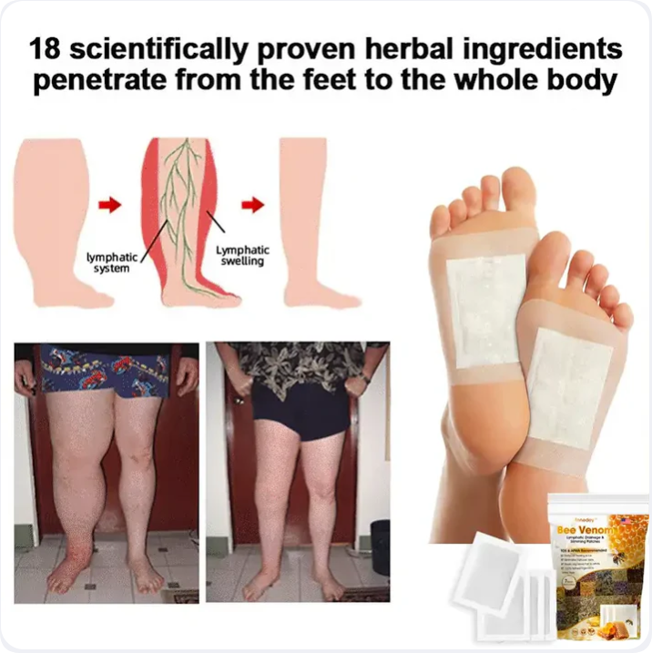 Bee Venom Lymphatic Daiamage & Sliming Patches