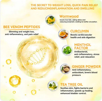 Bee Venom Lymphatic Daiamage & Sliming Patches