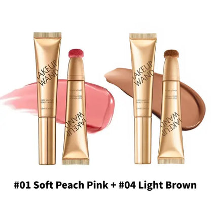 🎁LAST DAY  BUY 1 GET 1 FREE 💖Blush Wand & Contour Wand Duo2