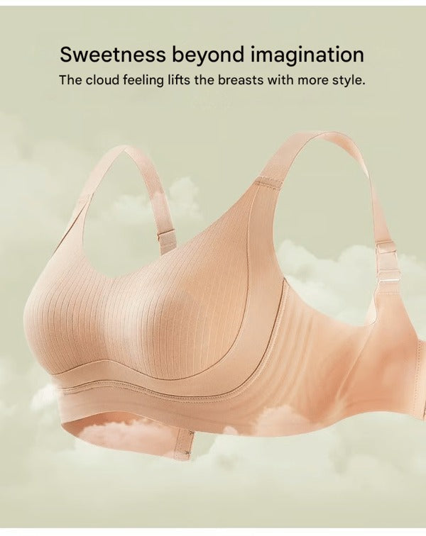Non marking  skin friendly push up bra without underwire
