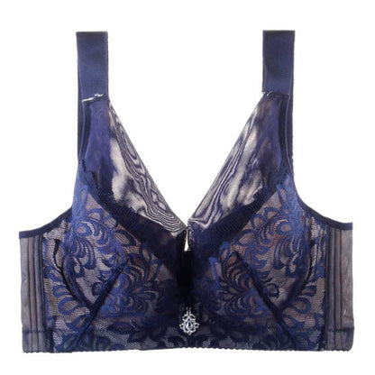 LACE BRA PLUS SIZE FULL CUP SHOULDER BAND ADJUSTABLE