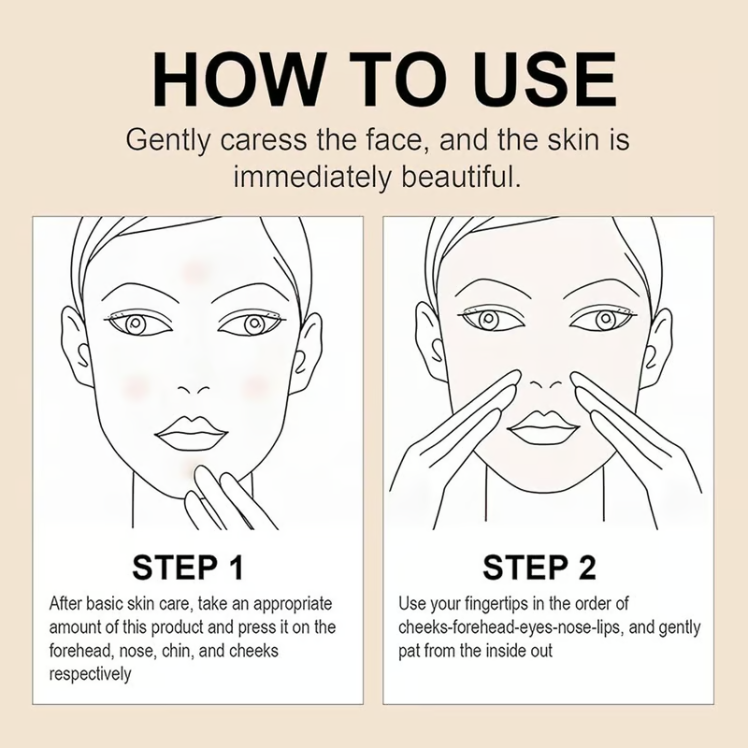 Hydrating CC Cream Foundation with Centella Asiatica