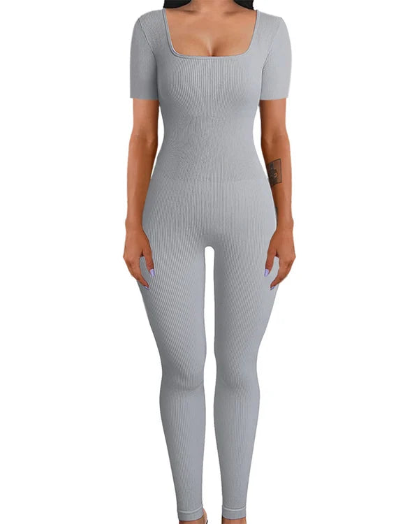 Jumpsuit with Tummy ControlPanel