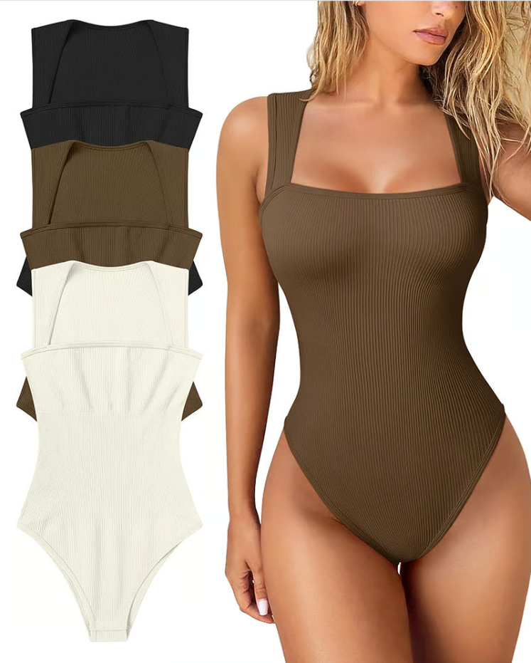 🏆Last Day 🔥Sleeveless Tummy Control Tank Tops Bodysuits