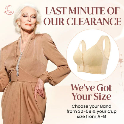 2024 New Front Closure Breathable Bra for Seniors