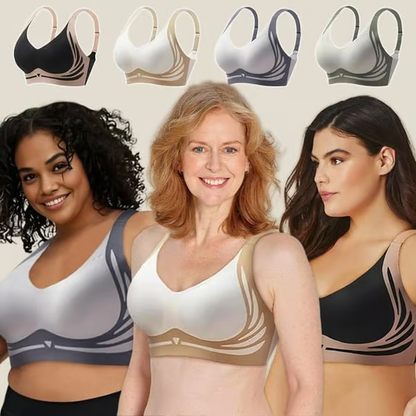 🎁Last Day Buy 1 Get 3 Packs🔥Super Gather Bra | Wireless Push-up Bra👍No More Sagging Breasts