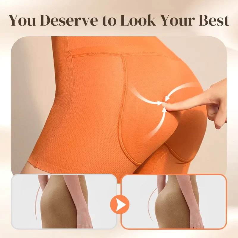 Latex False Buttocks Square Angle Underwear