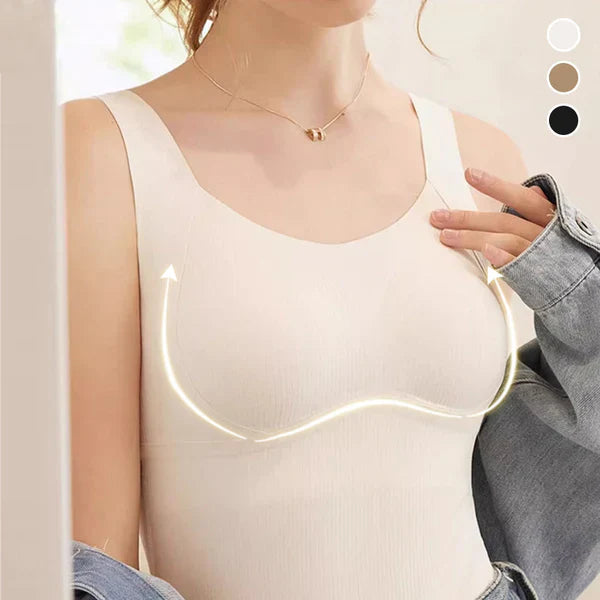 Womens Thermal Tank Tops With Built in Bra