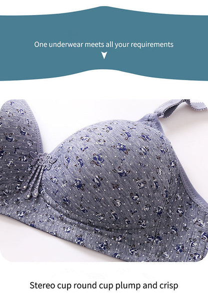 2023 PLUS SIZE THIN UNDERWEAR ANTI-SAGGING BRA