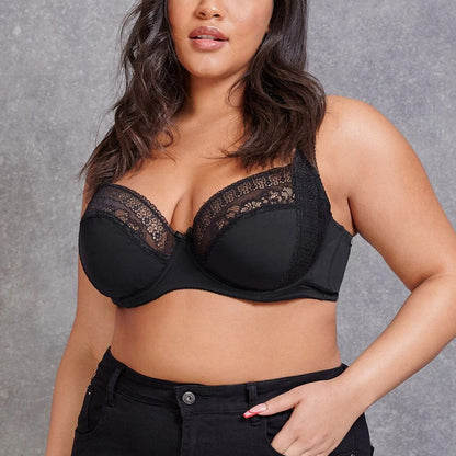 Womens Plus Size Lace Bra