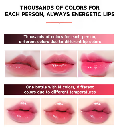 💋 Experience Luxurious Lips ✨Transferproof Color-Changing Lipstick💄CrystalClear Color Alchemy 💋 Auto-Tints on Contact!