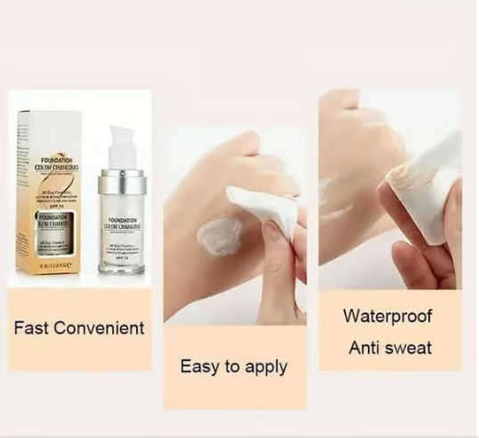 🎁LAST DAY BUY 1 GET 1 FREE🔥2025 Colour Changing Mature Skin Foundation
