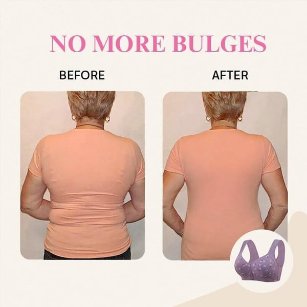 Comfortable Convenient Front Button Bra