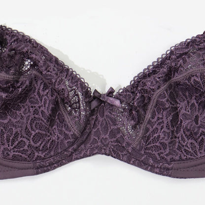 COMFORTABLE PLUS SIZE LACE BRA