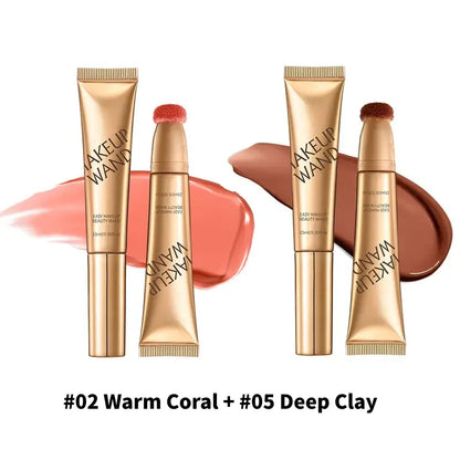 🎁LAST DAY  BUY 1 GET 1 FREE 💖Blush Wand & Contour Wand Duo1