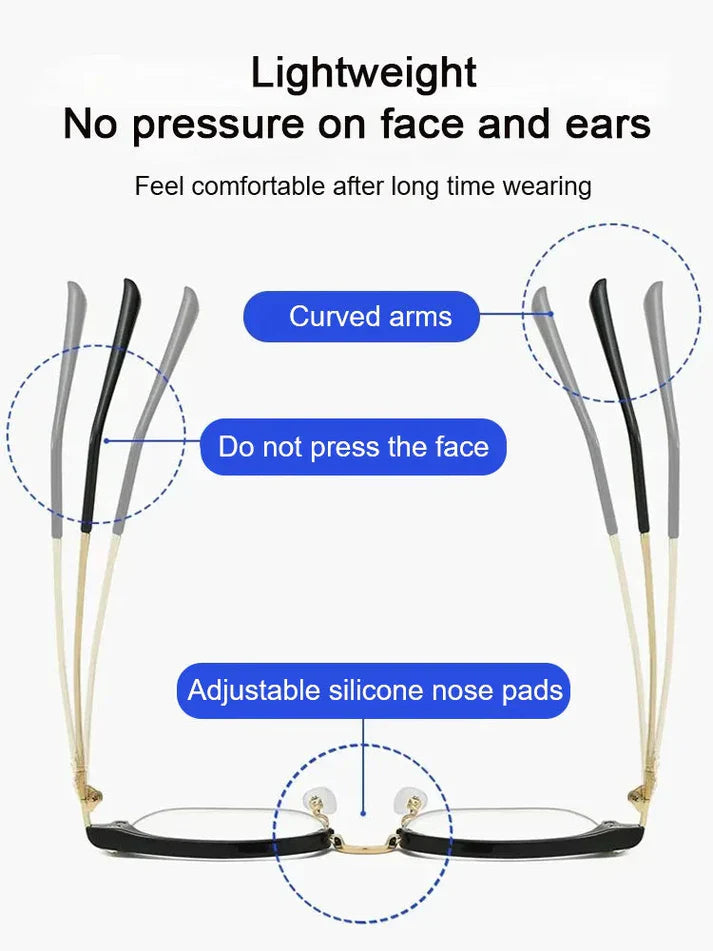 🎁Hot Sale🔥👓Ultra Light Anti Blue Presbyopic Glasses1✨