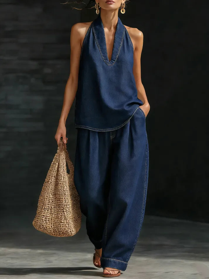 Ⅰ🔥New Arrival 49% OFF🔥Cozy Minimalist Two-piece Denim Set